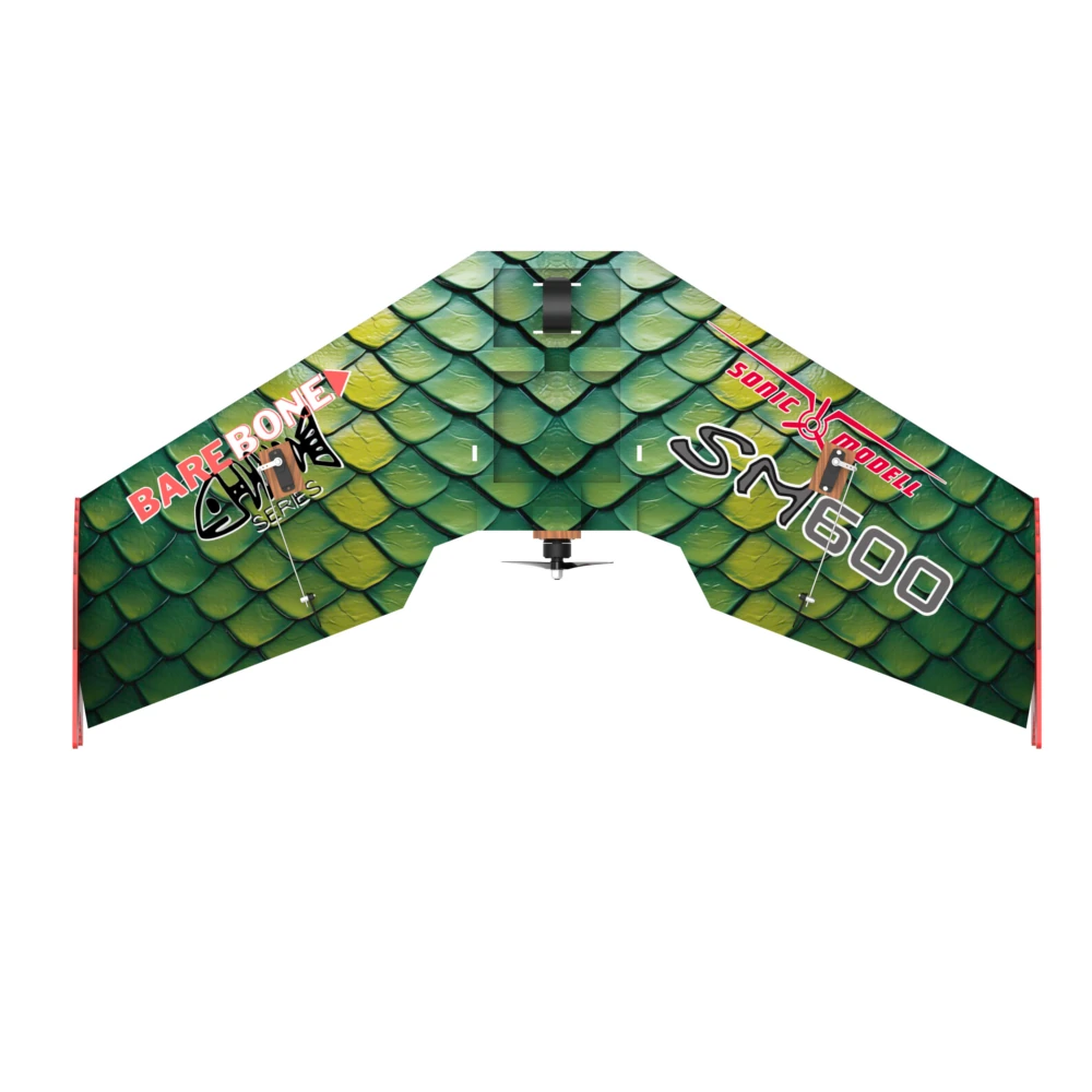 SonicModell SM600 Wire Cut 600mm Wingspan EPP FPV Flying Wing RC Airplane KIT/PNP