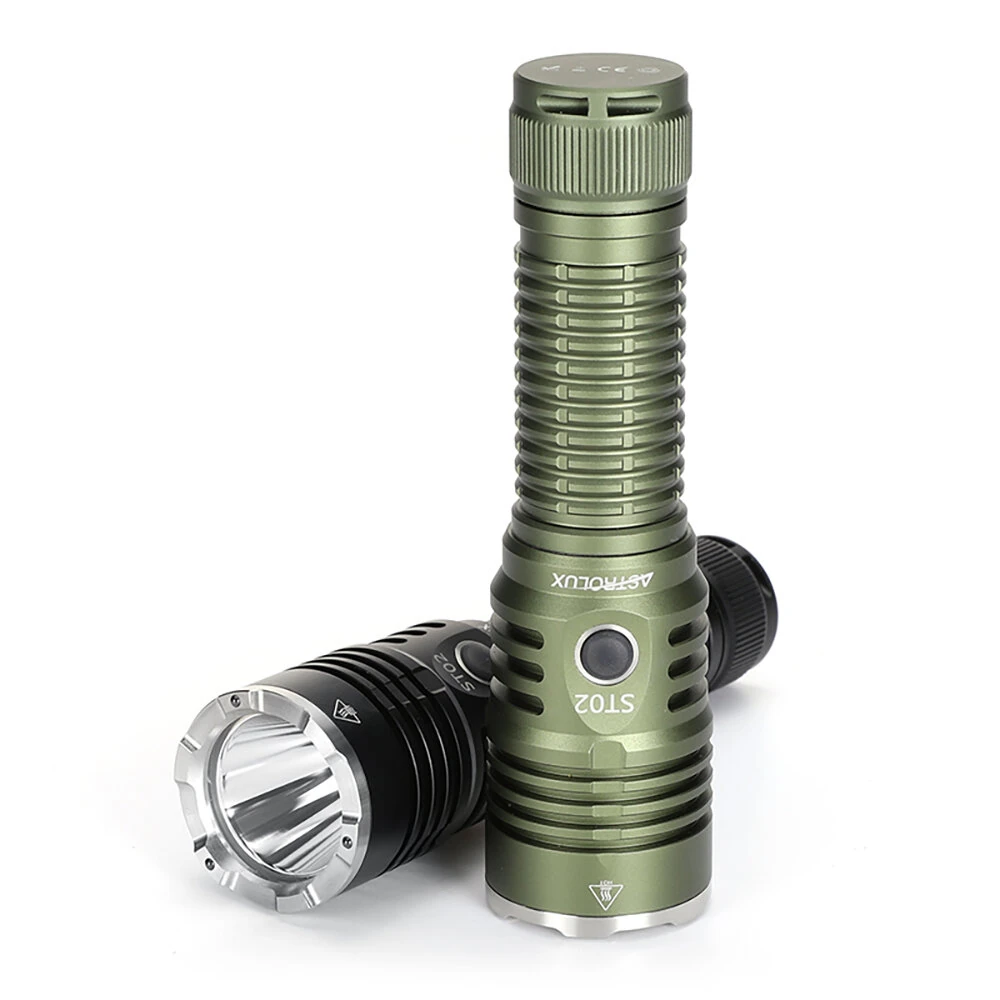 Astrolux® ST02 SFT25R-LED 2000LM 627M Mini Size Powerful EDC Flashlight 21700 Battery Optional Long Distance LED Torch Outdoor Waterproof Searchlight