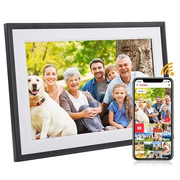 Frameo 10.1"  HD  IPS HD Touch Screen Digital Photo Frame WiFi Cloud Frame Digital Picture Frame 32GB Smart WiFi Digital Photo Frame with 1280x800 Wall Mountable