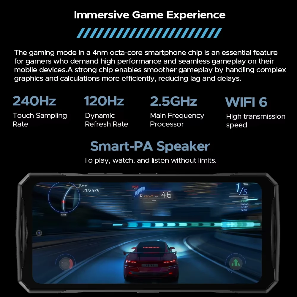 DOOGEE V40 Pro 5G 1.47 inch Rear Display 36GB 512GB 200MP Quad Camera Night Vision Dimensity 7300 6.78 inch 120Hz 8680mAh 33W Fast Charge WiFi 6 NFC IP68 IP69K Waterproof Octa Core Rugged Smartphone