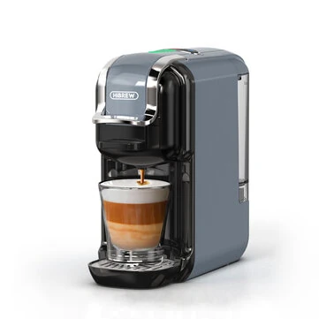[EU/US/AE Direct] HiBREW H2B 19Bar 5 in 1 Multiple Capsule Coffee Machine Hot/Cold DG Capsules Milk  ESE Pod Ground Coffee Cafeteria