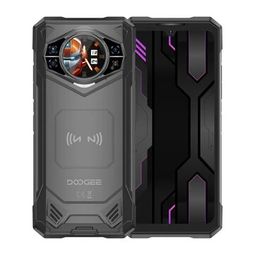 DOOGEE S200 X 5G 1.32 inch AMOLED Rear Display 32GB 512GB 100MP Triple Camera Night Vision Dimensity 7050 6.72 inch 120Hz 10100mAh 33W Fast Charge Android 14 NFC IP68 IP69K Waterproof Rugged