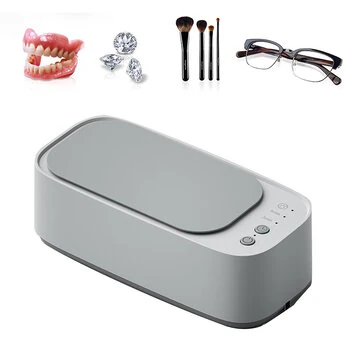 Ultrasonic Cleaning Machine Glasses Cleaning Machine Portable Household Jewelry Glasses Cosmetic Lens Cleaner Teeth Set Cleaner