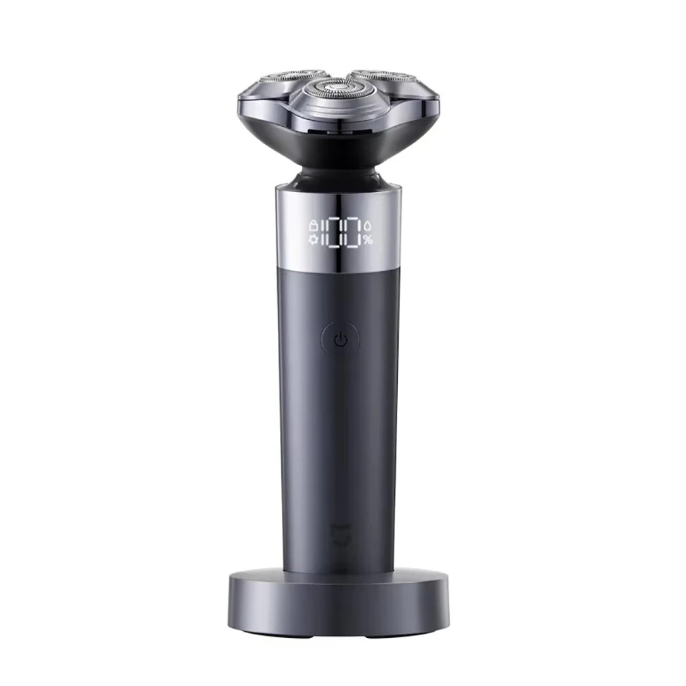 XIAOMI Mijia Electric Shaver S302 for Men With Dual-Ring Floating Blades Magnetic Head LED Digital Display Razor IPX7 Waterproof