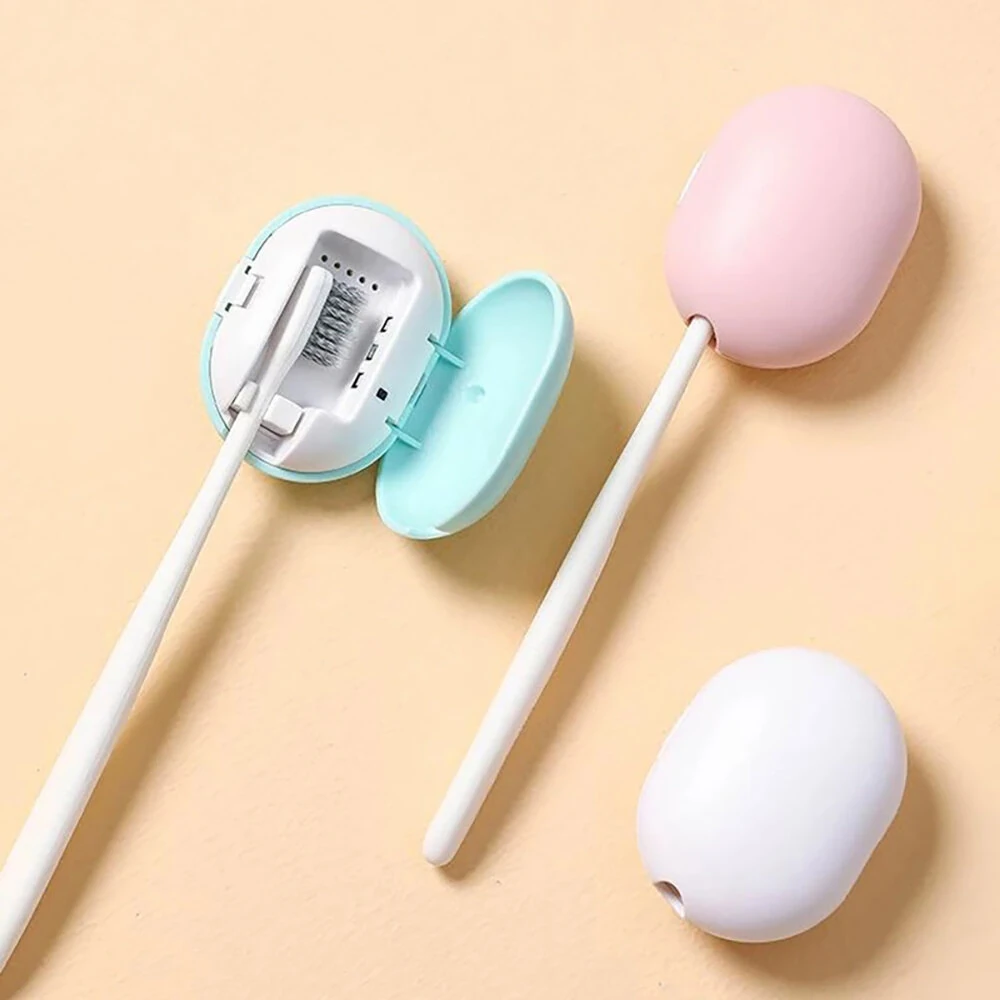 Mini Portable Toothbrush Disinfection Case UV Toothbrush Head Disinfection Box Drying Box Sterilizer USB Rechargeable Laptop Toothbrush Holder No Drilling