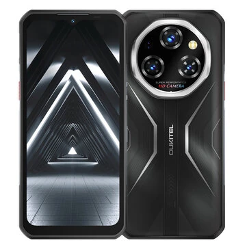 [EU Direct] Oukitel WP55 Pro 5G 108MP Triple Camera 48GB RAM 512GB ROM 6.6 inch 11000mAh 33W Fast Charge Android 15 Dimensity 7025 NFC IP68 IP69K Waterproof Rugged Smartphone