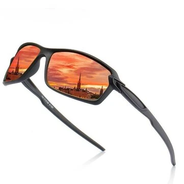 Men Polarized Sunglasses Fashion Square Sports Sun Glasses Male Driving Fishing Goggle UV400 Women Travel Eyewear