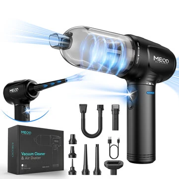 MEVC1 4 IN 1 Air Duster  & Vacuum Max 16KPA &110000RPM Strong Suction Power