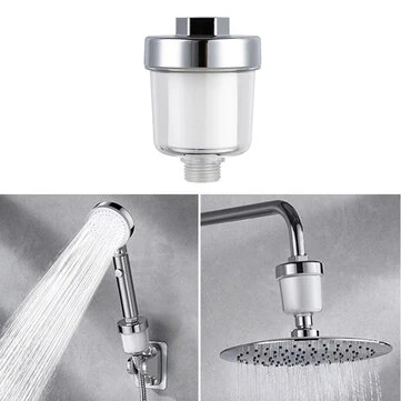 Universal Shower Filter for Faucet Shower Head Water Outlet Cleaner Kits Universal Faucet Filter Kitchen Bathroom Shower Household Filter PP Cotton Filter