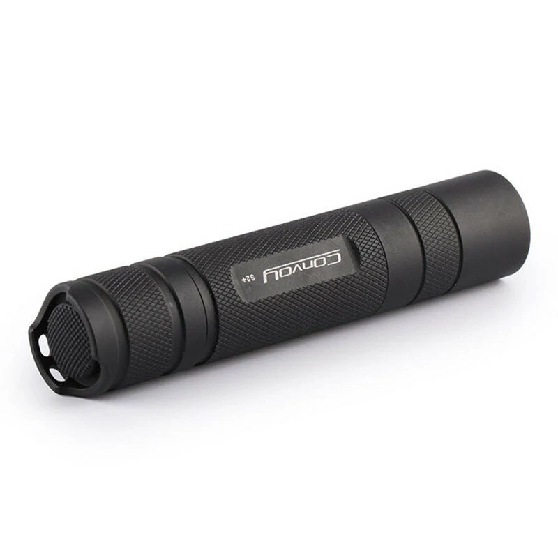 Convoy S2+ SST40 1800lm 12-group Modes 18650 Flashlight 5000K 6500K Temperature Protection Management Mini LED Torch