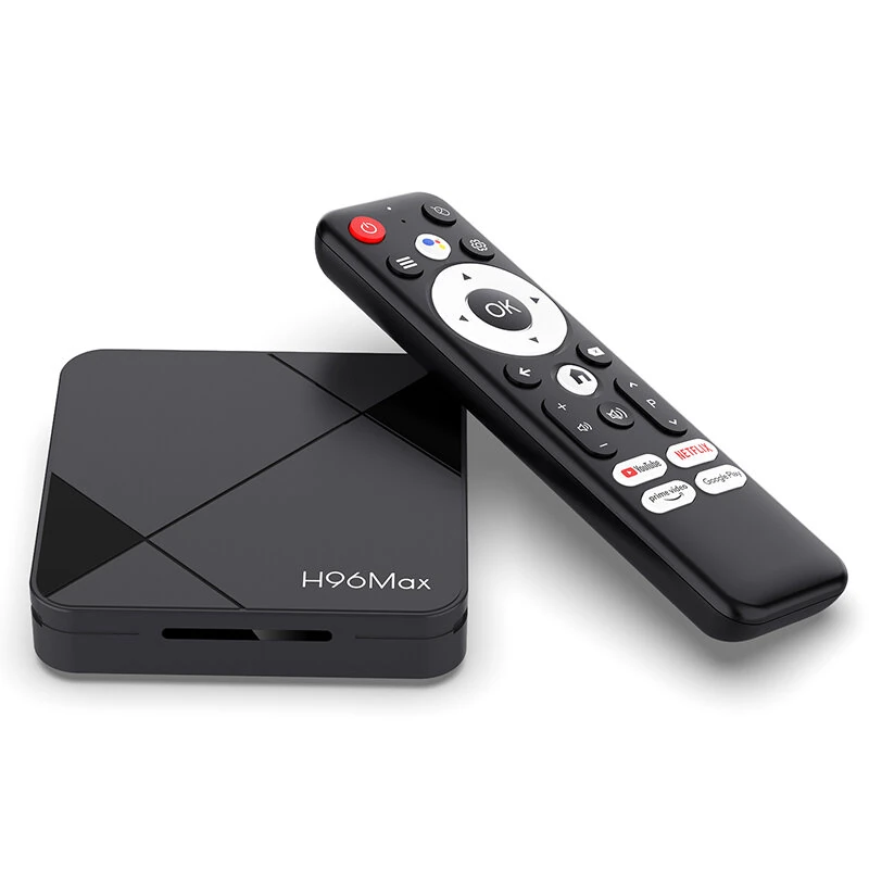 H96Max 2+16G Android 14.0 TV Box RK3518 Quad-core Support Wi-Fi 6 & bluetooth-compatible 5.4 3D 4K UHD Streaming Media Player Set Top Box