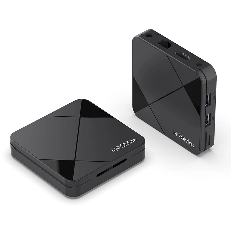 H96Max 2+16G Android 14.0 TV Box RK3518 Quad-core Support Wi-Fi 6 & bluetooth-compatible 5.4 3D 4K UHD Streaming Media Player Set Top Box