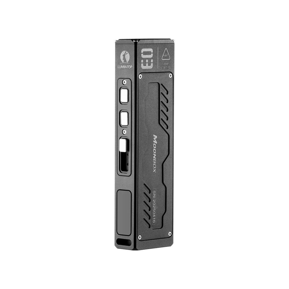 LUMINTOP MoonBox 3.0 1200LM 112M Range Multi-function Smart Flat EDC Flashlight LED Screen Mini RGB Atmosphere Light 365nm UV Light USB-C Charging Strong Magnetic Side Working Light for Hiking Camping Outdoor Emergency