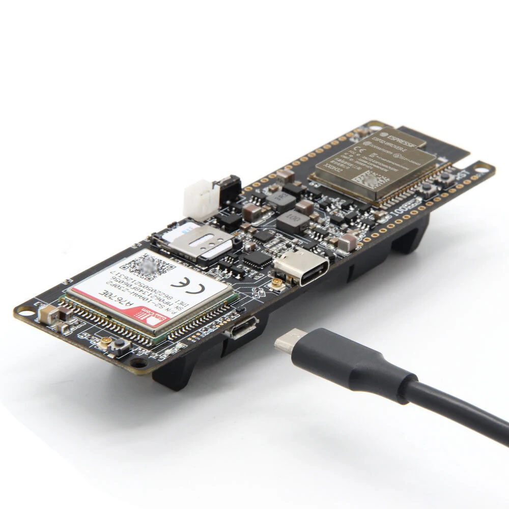 LILYGO® TTGO T-SIM A7670G A7670E A7670SA R2 Wireless Module ESP32 Chip 4G LTE CAT1 MCU32 Development Board Support GSM/GPRS/EDGE