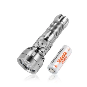 Lumintop GT Nano Pro3.0 1600LM 152M Compact High Performance EDC Flashlight With 10280 Battery USB Rechargeable Titanium Mini LED Torch Long Distance Mini Powerful Outdoor Survival Lamp