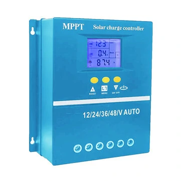 60A/70A/80A/90A/100A Solar Charger Controller 12V 24V 36V 48V Solar Panel Battery Intelligent Regulator for Lead-acid/Lithium