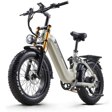 [EU DIRECT] CEAYA A20pro Electric Bike 48V 20Ah 500W 20in Folding Electric Bike 70-100KM Mileage Disc Brake 150KG Max Load Electric Bicycle