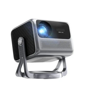 [EU Direct] Ultimea Nova C40 Projector Androidtv 11 4K Supported HDR10+ 600ANSI Lumens 6D Auto Keystone Correction ToF Auto Focus Dolby Audio Google Play HBO Max Video 90° Gimbal Stand Free H