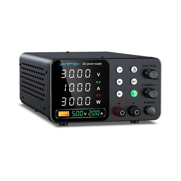 WANPTEK TPS-C1203 DC Power Supply 0-120V 0-3A Adjustable Regulated Power Supply USB Fast Charge Overcurrent Protection Digital Display