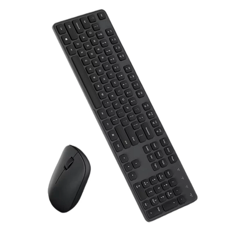2025 Xiaomi Wireless Keyboard Mouse Set 3 104 Keys Silent 2.4GHz Keyboard 1000DPI Mouse Ergonomic Design For Computer PC Laptop Office Tablet