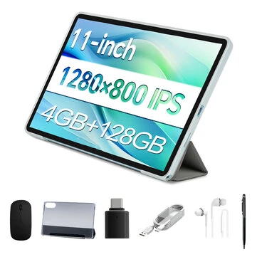 TECLAST P50 Case UNISOC T606 Octa Core 4GB RAM+8GB Virtual Memory 128GB ROM 11 Inch 90Hz Refresh Rate Android 14 Face Unlock Tablet
