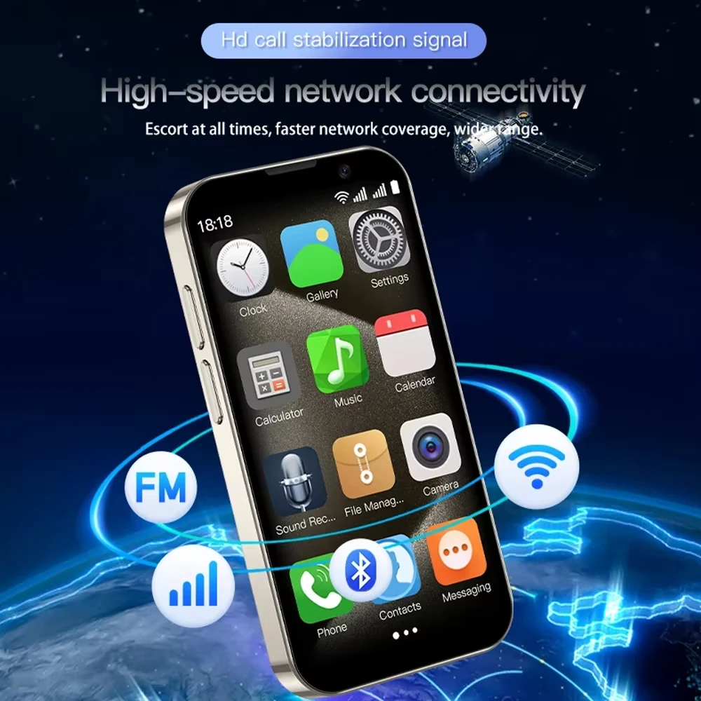 SOYES XS18 Pro Mini 3G 3.0 inch 2GB 16GB 900mAh 5MP Camera Android 8.1 Dual SIM Face Unlock Quad Core Mobile Phone