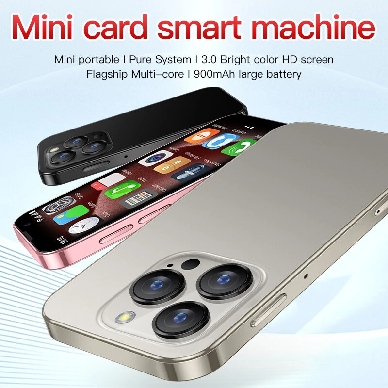 SOYES XS18 Pro Mini 3G 3.0 inch 2GB 16GB 900mAh 5MP Camera Android 8.1 Dual SIM Face Unlock Quad Core Mobile Phone