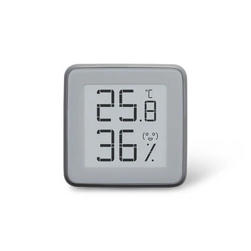[Upgrade Version] MMC E-Ink Screen BT2.0 Smart Bluetooth Thermometer Hygrometer Works with App Home Gadget Tools