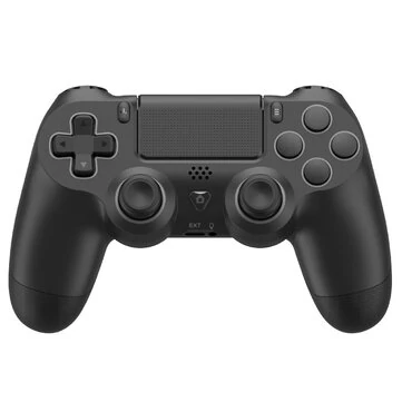 DATAFROG P03 Wireless bluetooth Game Controller with Hall Effect Joystick RGB Lighting Turbo Function Remappable Buttons No-Deadzone Mode Six-axis Gamepad Compatible with PS4 PC Android iOS