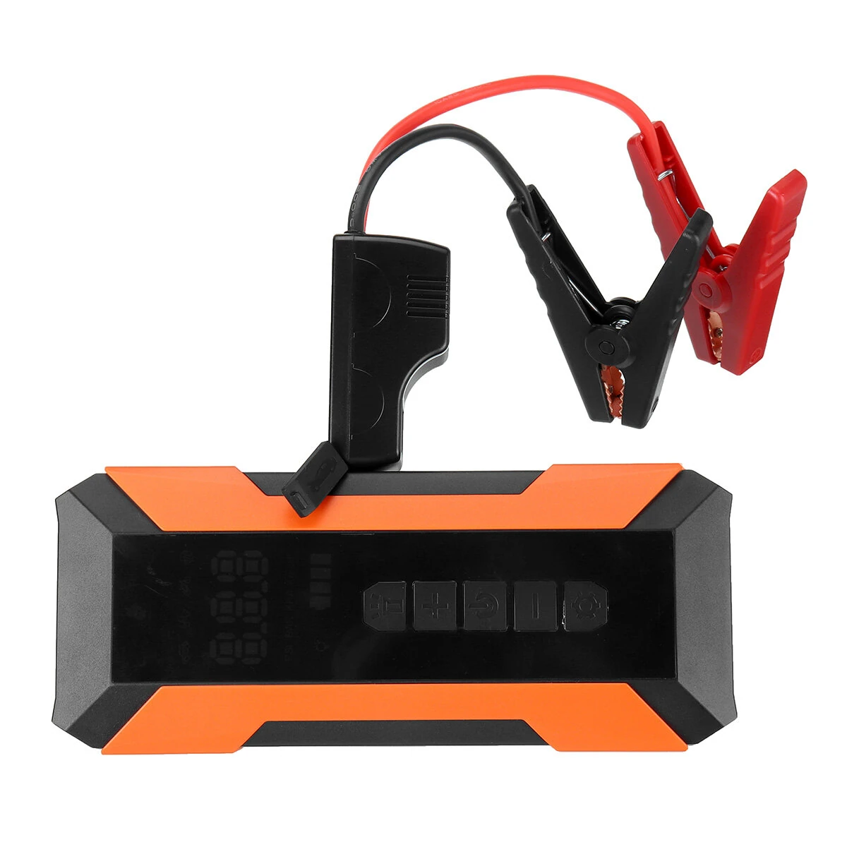 2 IN 1 Car Tire inflator Jump Starter 3000A/3.7V/29.6Wh Air Pump for Car Motorcycle Bicycle Basketball with LED SOS Light