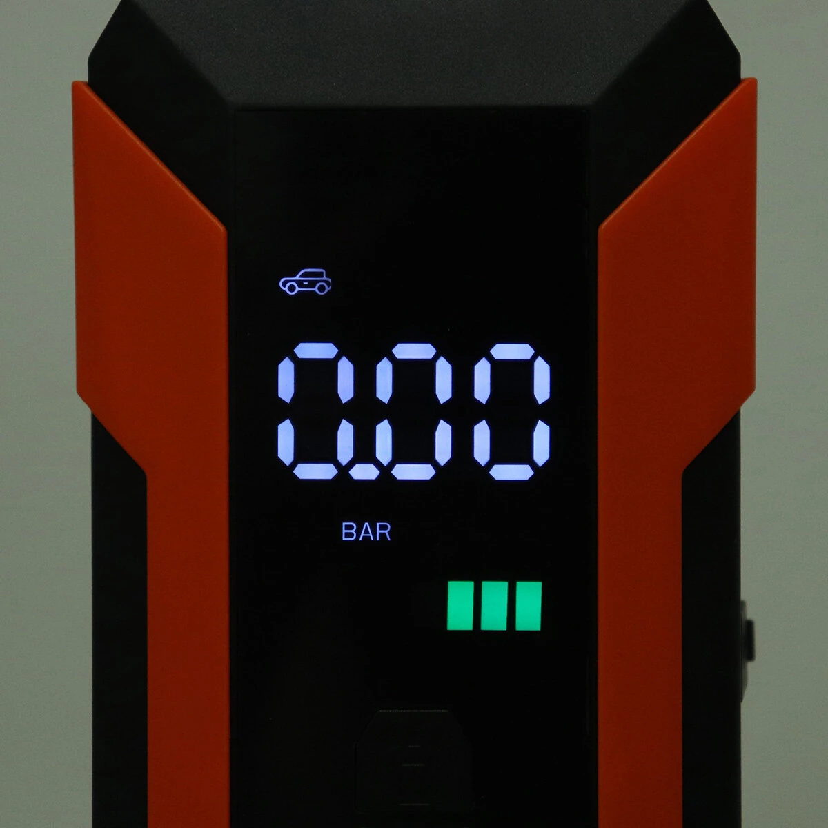 2 IN 1 Car Tire inflator Jump Starter 3000A/3.7V/29.6Wh Air Pump for Car Motorcycle Bicycle Basketball with LED SOS Light