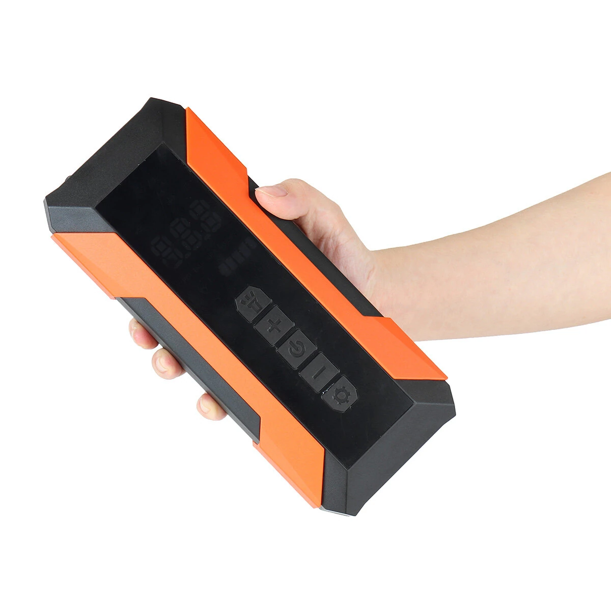 2 IN 1 Car Tire inflator Jump Starter 3000A/3.7V/29.6Wh Air Pump for Car Motorcycle Bicycle Basketball with LED SOS Light