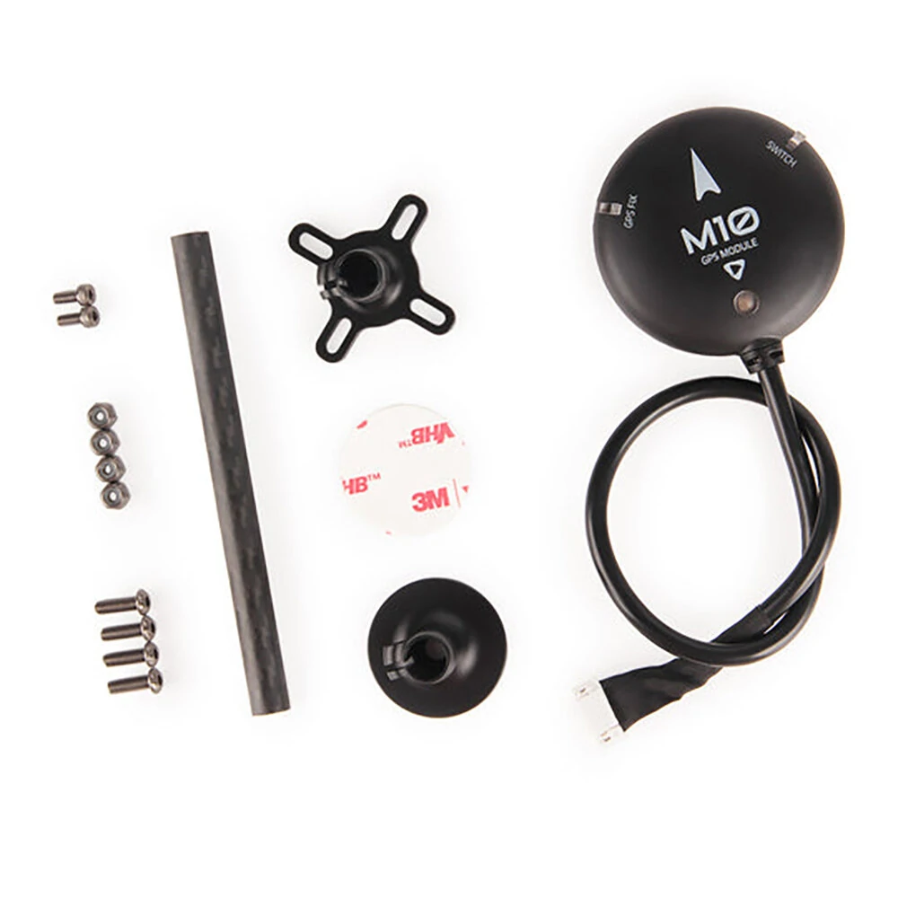 Holybro M10 GPS Module with Compass LED Indicator Onboard Buzzer for Pix32 Pixhawk 1/2.4.6/2.4.8 Flight Controller RC Models
