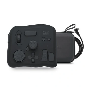 TourBox NEO Custom Controller for Photo Video Editing Color Grading Ilustration Mac/Windows Photoshop Lightroom Premiere Illustrator for Davinci Resolve After Effects Final Cut Pro Keyboard