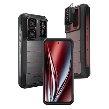 [EU Direct] Oukitel WP300 5G Modular Detachable Earbud/Camping Light 36GB 512GB 108MP Camera 6.78 inch 120Hz 16000mAh 45W Fast Charge Android 15 Dimensity 7050 NFC IP68 IP69K Waterproof Rugge