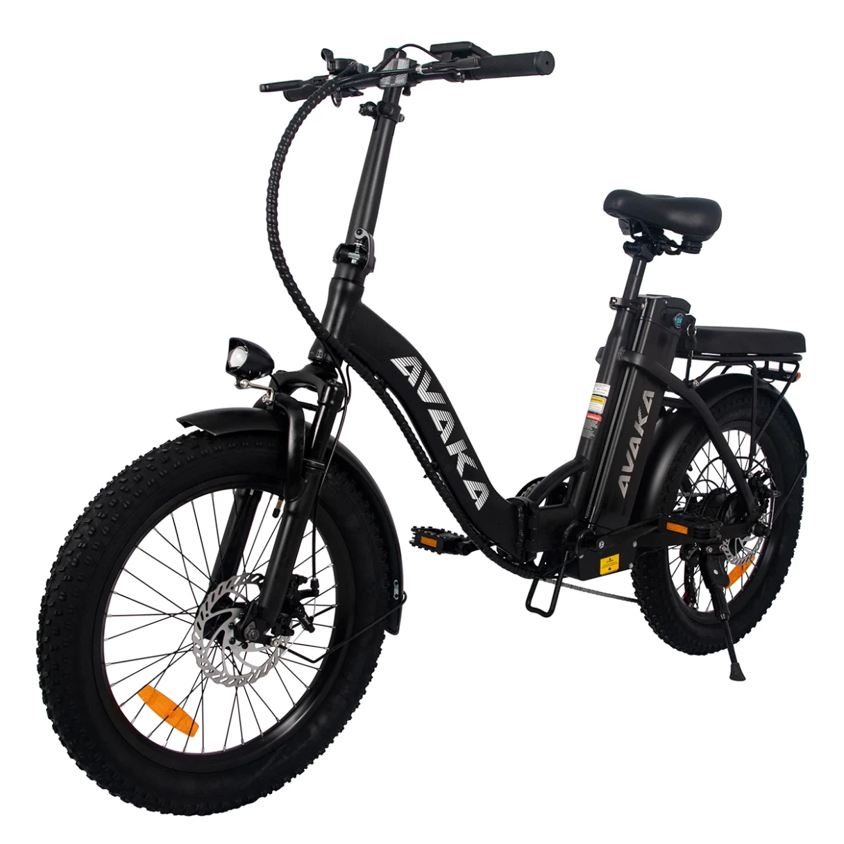 [EU Direct] AVAKA BZ20 PLUS 18.2Ah 48V 500W Electric Bicycle Max Speed 32Km/h 20*3.0 Fat Tire 70-80km Mileage Range Max Load 120kg