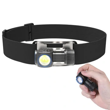 Astrolux® HM01 Lightweight L-Shape Running Headlamp 800LM 87M Throw White and Red Light LED Portable Flashlight Power by 16340 800mAh Battery Type-C Rechargeable  IP68 Waterproof for Outdoor Camping Running Flashlight