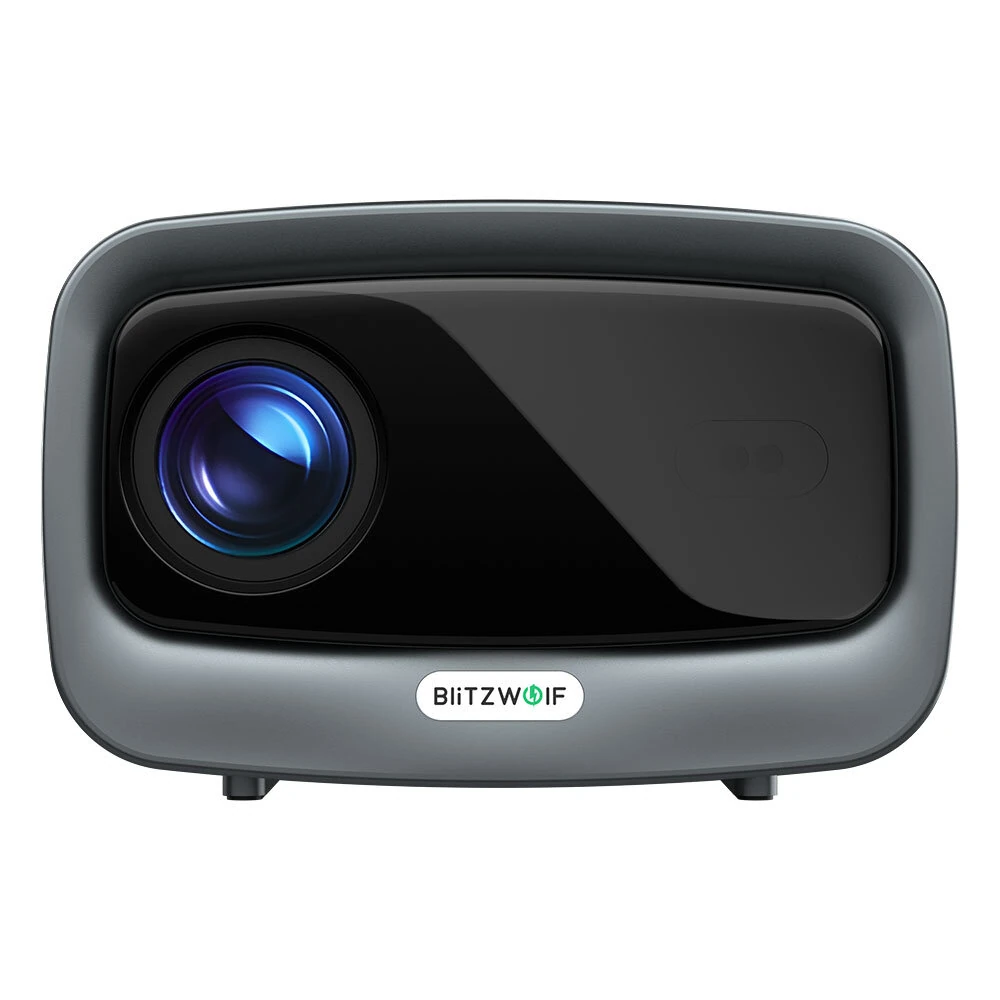BlitzWolf® BW-V9 LED 1080P Projector 1000 ANSI Lumens High Brightless Water Cooling AutoFocus FuIl Frequency Speaker Bluetooth 5.0 WIFI6 Home Theater