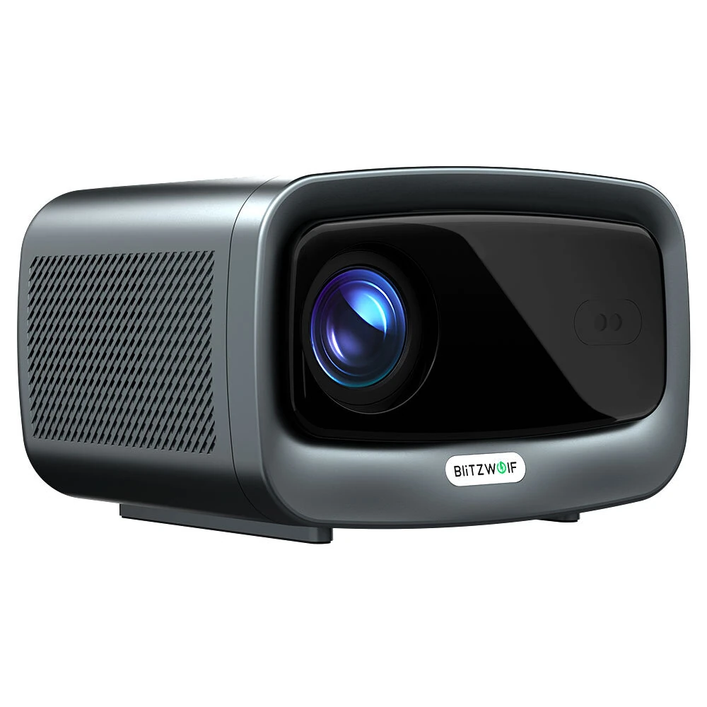 BlitzWolf® BW-V9 LED 1080P Projector 1000 ANSI Lumens High Brightless Water Cooling AutoFocus FuIl Frequency Speaker Bluetooth 5.0 WIFI6 Home Theater