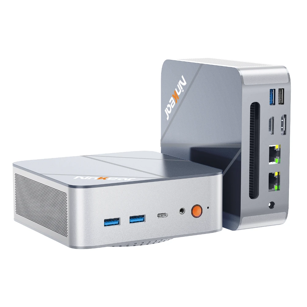 Ninkear M8 Mini PC AMD Ryzen 7 8745HS Octa Core 16 Threads 32GB DDR5 1TB SSD WIFI6 BT5.2 4K Triple Screen Output Type-C Dual 2.5G LAN Mini Computer Desktop PC