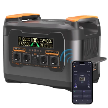 [EU Direct] Newsmy S2400 All-in-one Portable Power Station 2400W 2047.5Wh LMFP Battery Ultra Fast Charging Solar Bulit in Micro Inverter Power Solution Balcony Solar Energy Storage System Gen