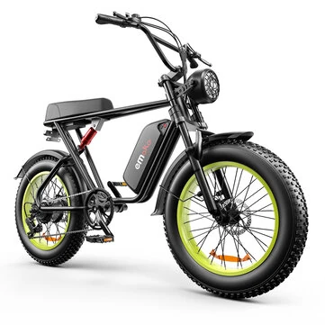 [EU DIRECT] Emoko C91 Electric Bike 48V 20Ah Battery 1000W Motor 20*4.0Inch Tires 60-80KM Max Mileage 150KG Max Load Electric Bicycle