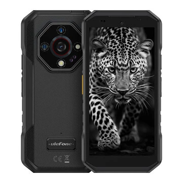 Ulefone Armor X32 12GB 128GB 48MP Triple Camera 20MP Night Vision 5.65 inch 5500mAh Android 14 NFC Helio G91 Octa Core IP68 IP69K Waterproof 4G Rugged Smartphone