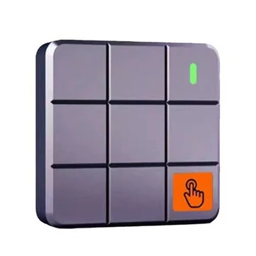 JEYI i9 2230 M.2 NVMe Enclosure with Touch Control USB3.2 GEN2 10Gbps PCIe SSD Case With Write/Read Protection Support UASP TRIM