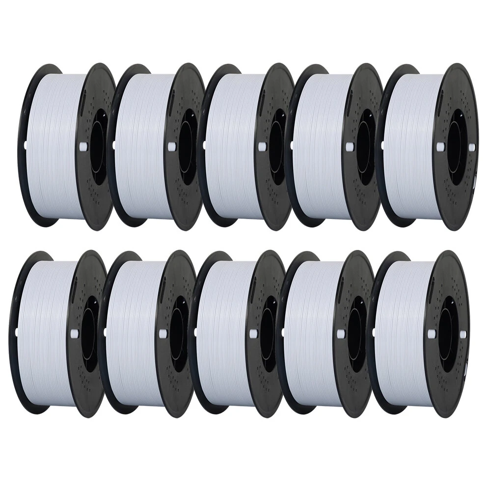 KINGROON PETG 3D Printer Filament 1.75mm 10kg High Strength Easy to Print Eco-Friendly No Bubbles Smooth Printing High Precision