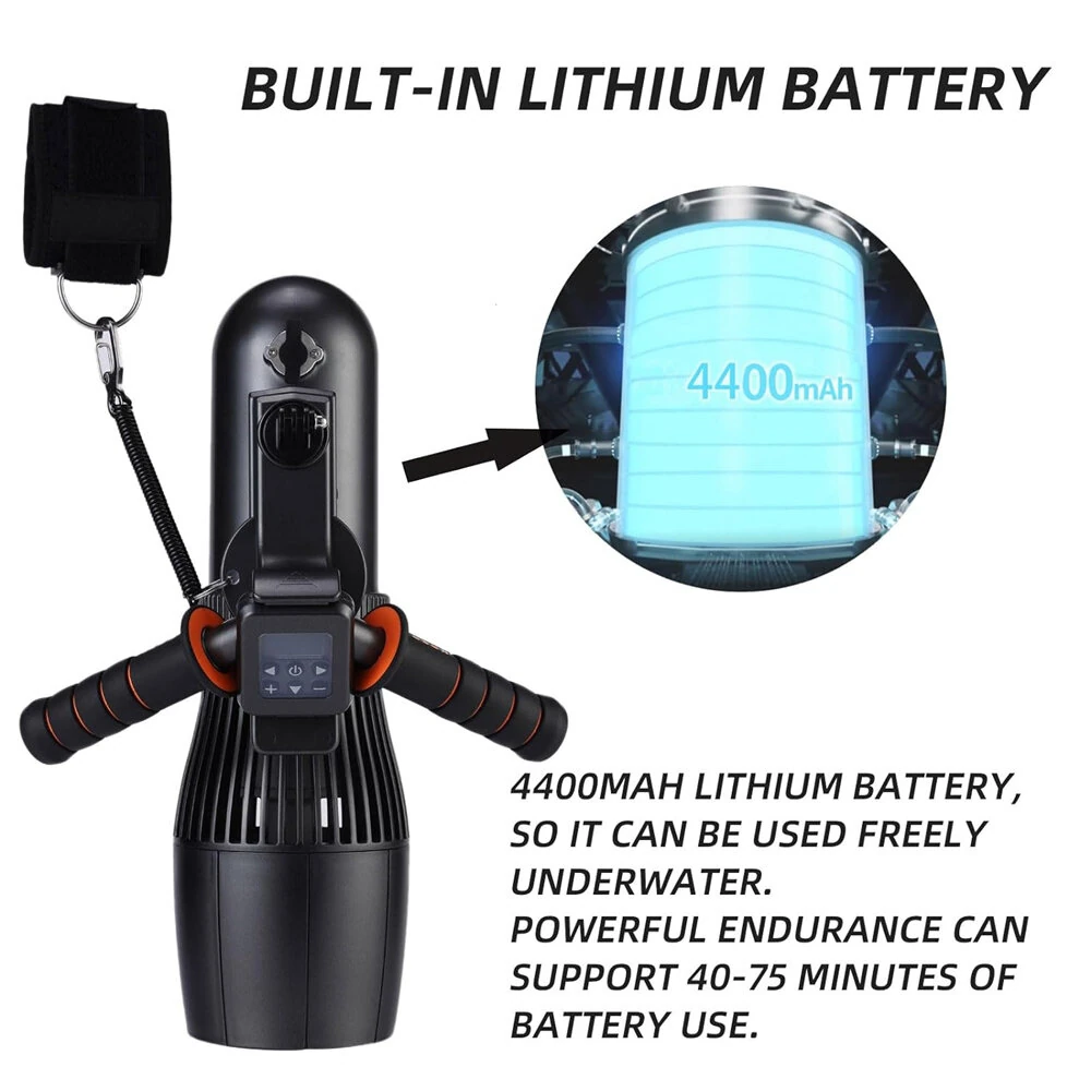 [EU Direct] CAMORO Underwater Propulsion/Water Scooter Intelligent Diving Booster Pool Sea Diving Propeller Electric Motor Scooter Strong Power Outdoor Paddle Board Equipment CM5-1/CM5-2