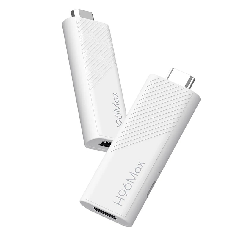 H96Max 2+16G H313 Smart TV Stick Android 10.0 3D 4K UHD Support WiFi6 & BT5.0 Media Player Google TV Receiver Set Top Box