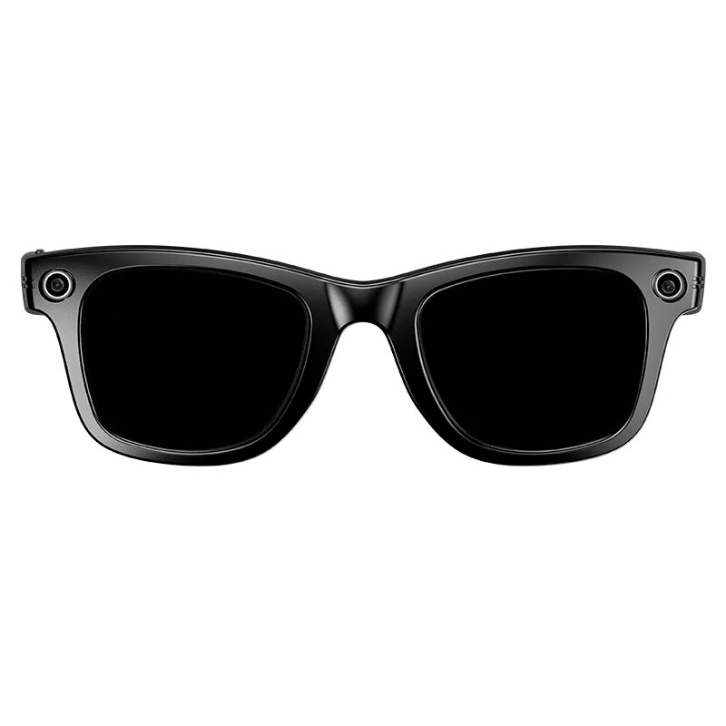 Bakeey W600 AI Smart Glasses First-Person View Camera bluetooth 5.4 Voice Assistant 12H Battery IP65 Waterproof 35g Lightweight Hands-Free for Vlogging Shooting