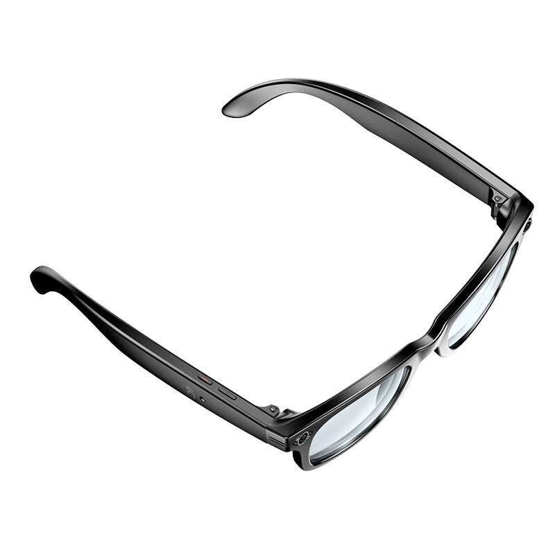 Bakeey W600 AI Smart Glasses First-Person View Camera bluetooth 5.4 Voice Assistant 12H Battery IP65 Waterproof 35g Lightweight Hands-Free for Vlogging Shooting