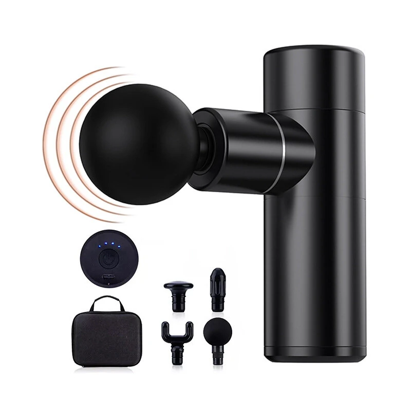 4-Speed Adjustable Mini Fascia Gun Mini Massager Fascia Gun Shock 2800r/Min Muscle Massage Grab Impact Muscle Massage